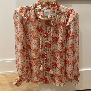 Chic floral blouse- misa size XS